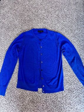 Banana Republic Bright Blue Merino Wool Sweater